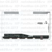 Матрица для ноутбука HP Pavilion G6-2273 (1366x768 HD) TN, 40pin, Глянцевая