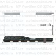 Матрица для ноутбука HP Pavilion G6-2274sr (1366x768 HD) TN, 40pin, Глянцевая