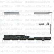 Матрица для ноутбука HP Pavilion G6-2305sr (1366x768 HD) TN, 40pin, Глянцевая