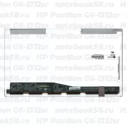 Матрица для ноутбука HP Pavilion G6-1312sr (1366x768 HD) TN, 40pin, Глянцевая