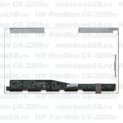 Матрица для ноутбука HP Pavilion G6-2201er (1366x768 HD) TN, 40pin, Глянцевая