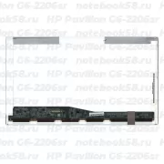 Матрица для ноутбука HP Pavilion G6-2206sr (1366x768 HD) TN, 40pin, Глянцевая