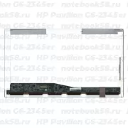 Матрица для ноутбука HP Pavilion G6-2345er (1366x768 HD) TN, 40pin, Глянцевая