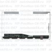 Матрица для ноутбука HP Pavilion G6-1167 (1366x768 HD) TN, 40pin, Глянцевая