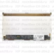 Матрица для ноутбука HP Pavilion G6-2042 (1366x768 HD) TN, 40pin, Матовая