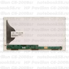 Матрица для ноутбука HP Pavilion G6-2008sr (1366x768 HD) TN, 40pin, Матовая