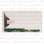 Матрица для ноутбука HP Pavilion G6-2019 (1366x768 HD) TN, 40pin, Матовая