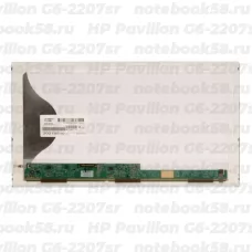 Матрица для ноутбука HP Pavilion G6-2207sr (1366x768 HD) TN, 40pin, Матовая