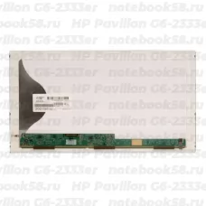 Матрица для ноутбука HP Pavilion G6-2333er (1366x768 HD) TN, 40pin, Матовая