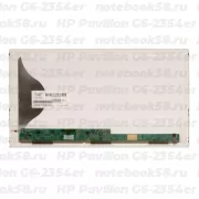 Матрица для ноутбука HP Pavilion G6-2354er (1366x768 HD) TN, 40pin, Матовая