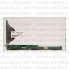 Матрица для ноутбука HP Pavilion G6-1226sr (1366x768 HD) TN, 40pin, Матовая