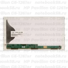 Матрица для ноутбука HP Pavilion G6-1261er (1366x768 HD) TN, 40pin, Матовая