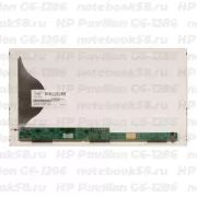 Матрица для ноутбука HP Pavilion G6-1286 (1366x768 HD) TN, 40pin, Матовая