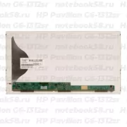 Матрица для ноутбука HP Pavilion G6-1312sr (1366x768 HD) TN, 40pin, Матовая