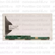 Матрица для ноутбука HP Pavilion G6-1d08 (1366x768 HD) TN, 40pin, Матовая