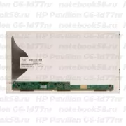 Матрица для ноутбука HP Pavilion G6-1d77nr (1366x768 HD) TN, 40pin, Матовая