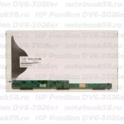 Матрица для ноутбука HP Pavilion DV6-3026er (1366x768 HD) TN, 40pin, Матовая