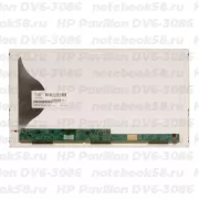 Матрица для ноутбука HP Pavilion DV6-3086 (1366x768 HD) TN, 40pin, Матовая