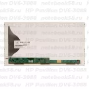 Матрица для ноутбука HP Pavilion DV6-3088 (1366x768 HD) TN, 40pin, Матовая