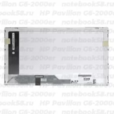 Матрица для ноутбука HP Pavilion G6-2000er (1366x768 HD) TN, 40pin, Глянцевая