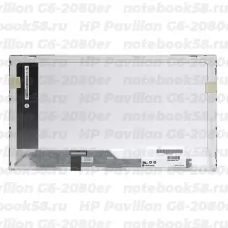 Матрица для ноутбука HP Pavilion G6-2080er (1366x768 HD) TN, 40pin, Глянцевая