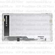 Матрица для ноутбука HP Pavilion G6-2370er (1366x768 HD) TN, 40pin, Глянцевая