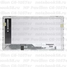 Матрица для ноутбука HP Pavilion G6-1057er (1366x768 HD) TN, 40pin, Глянцевая