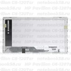 Матрица для ноутбука HP Pavilion G6-1207sr (1366x768 HD) TN, 40pin, Глянцевая