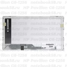 Матрица для ноутбука HP Pavilion G6-1256 (1366x768 HD) TN, 40pin, Глянцевая