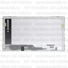 Матрица для ноутбука HP Pavilion G6-1263er (1366x768 HD) TN, 40pin, Глянцевая