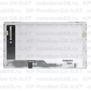 Матрица для ноутбука HP Pavilion G6-1c57 (1366x768 HD) TN, 40pin, Глянцевая