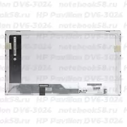 Матрица для ноутбука HP Pavilion DV6-3024 (1366x768 HD) TN, 40pin, Глянцевая