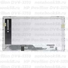 Матрица для ноутбука HP Pavilion DV6-3310 (1366x768 HD) TN, 40pin, Глянцевая