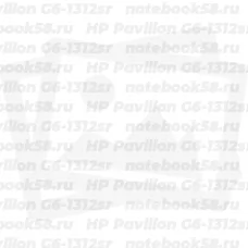 Матрица для ноутбука HP Pavilion G6-1312sr (1366x768 HD) TN, 40pin, Глянцевая