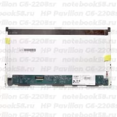 Матрица для ноутбука HP Pavilion G6-2208sr (1366x768 HD) TN, 40pin, Матовая