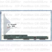 Матрица для ноутбука HP Pavilion G6-2201er (1366x768 HD) TN, 40pin, Матовая