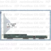 Матрица для ноутбука HP Pavilion G6-1223 (1366x768 HD) TN, 40pin, Матовая