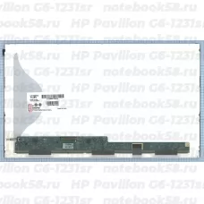 Матрица для ноутбука HP Pavilion G6-1231sr (1366x768 HD) TN, 40pin, Матовая