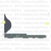 Матрица для ноутбука HP Pavilion G6-2053er (1366x768 HD) TN, 40pin, Матовая