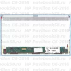 Матрица для ноутбука HP Pavilion G6-2016 (1366x768 HD) TN, 40pin, Матовая