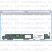 Матрица для ноутбука HP Pavilion G6-2047 (1366x768 HD) TN, 40pin, Матовая