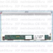 Матрица для ноутбука HP Pavilion G6-1022 (1366x768 HD) TN, 40pin, Матовая