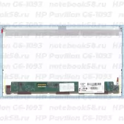 Матрица для ноутбука HP Pavilion G6-1093 (1366x768 HD) TN, 40pin, Матовая