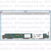 Матрица для ноутбука HP Pavilion G6-1110 (1366x768 HD) TN, 40pin, Матовая