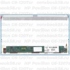 Матрица для ноутбука HP Pavilion G6-1207sr (1366x768 HD) TN, 40pin, Матовая