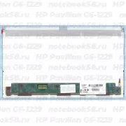 Матрица для ноутбука HP Pavilion G6-1229 (1366x768 HD) TN, 40pin, Матовая