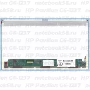 Матрица для ноутбука HP Pavilion G6-1237 (1366x768 HD) TN, 40pin, Матовая