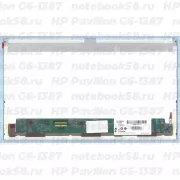 Матрица для ноутбука HP Pavilion G6-1387 (1366x768 HD) TN, 40pin, Матовая