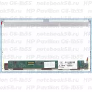 Матрица для ноутбука HP Pavilion G6-1b55 (1366x768 HD) TN, 40pin, Матовая