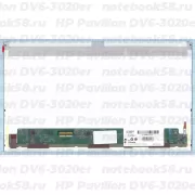 Матрица для ноутбука HP Pavilion DV6-3020er (1366x768 HD) TN, 40pin, Матовая